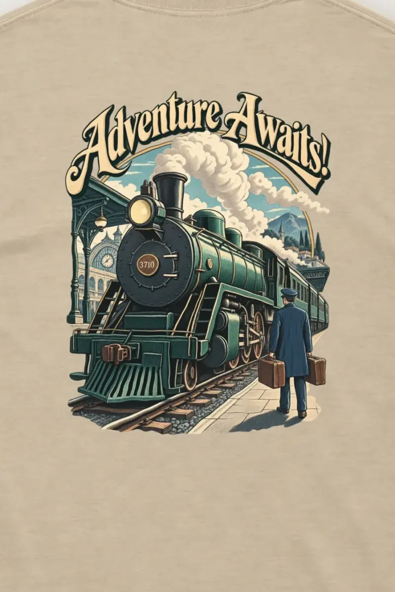 "Steamline Departure" Unisex Longsleeve T-shirt