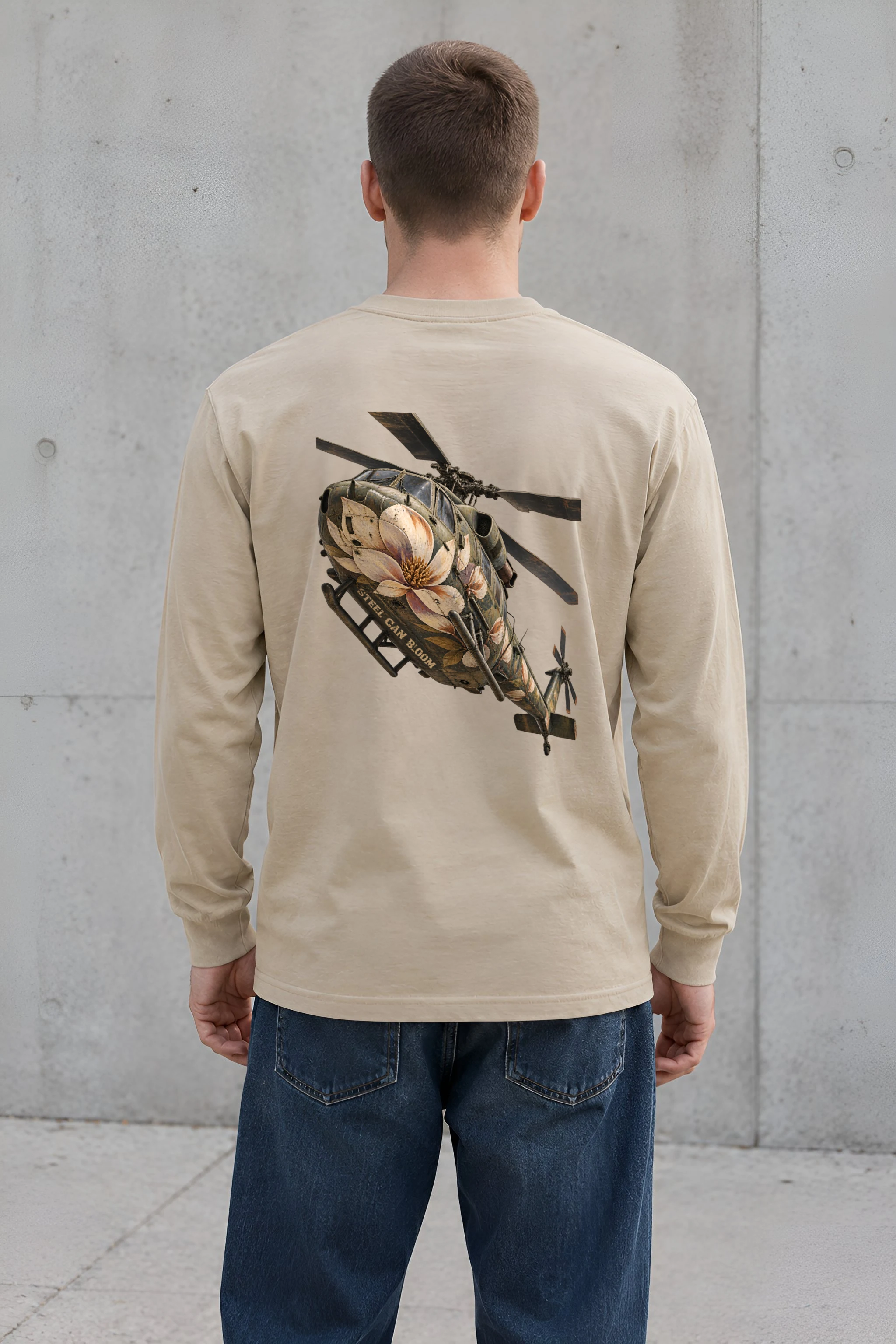 "Steel Can Bloom" Unisex Longsleeve T-shirt