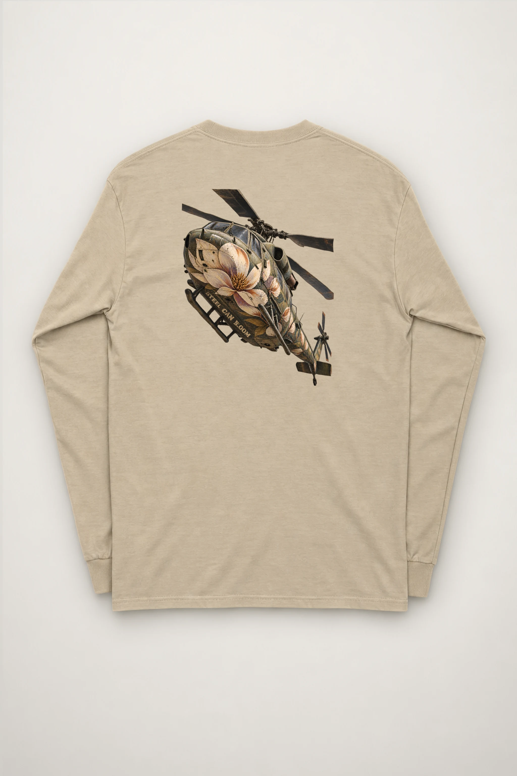 "Steel Can Bloom" Unisex Longsleeve T-shirt