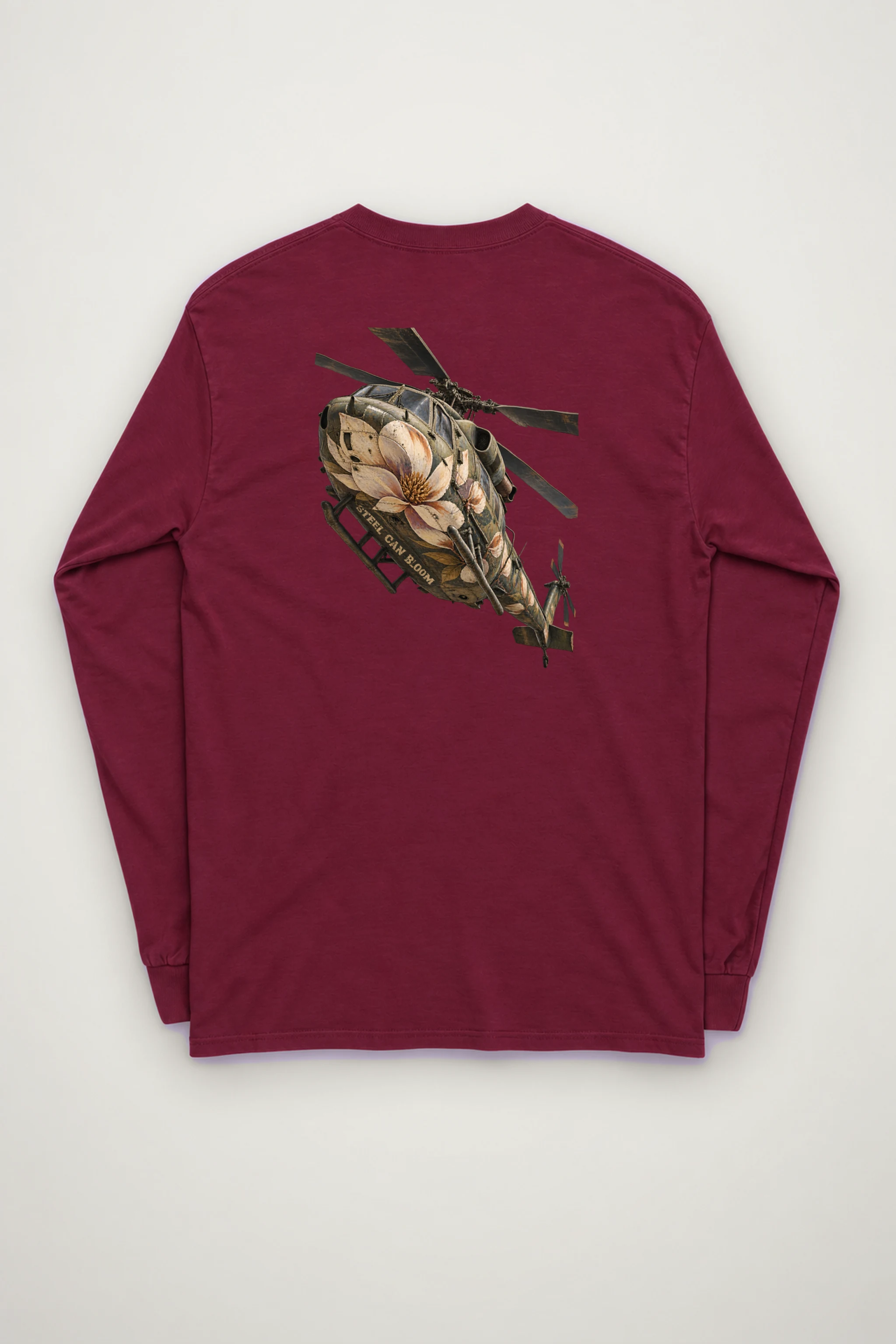 "Steel Can Bloom" Unisex Longsleeve T-shirt