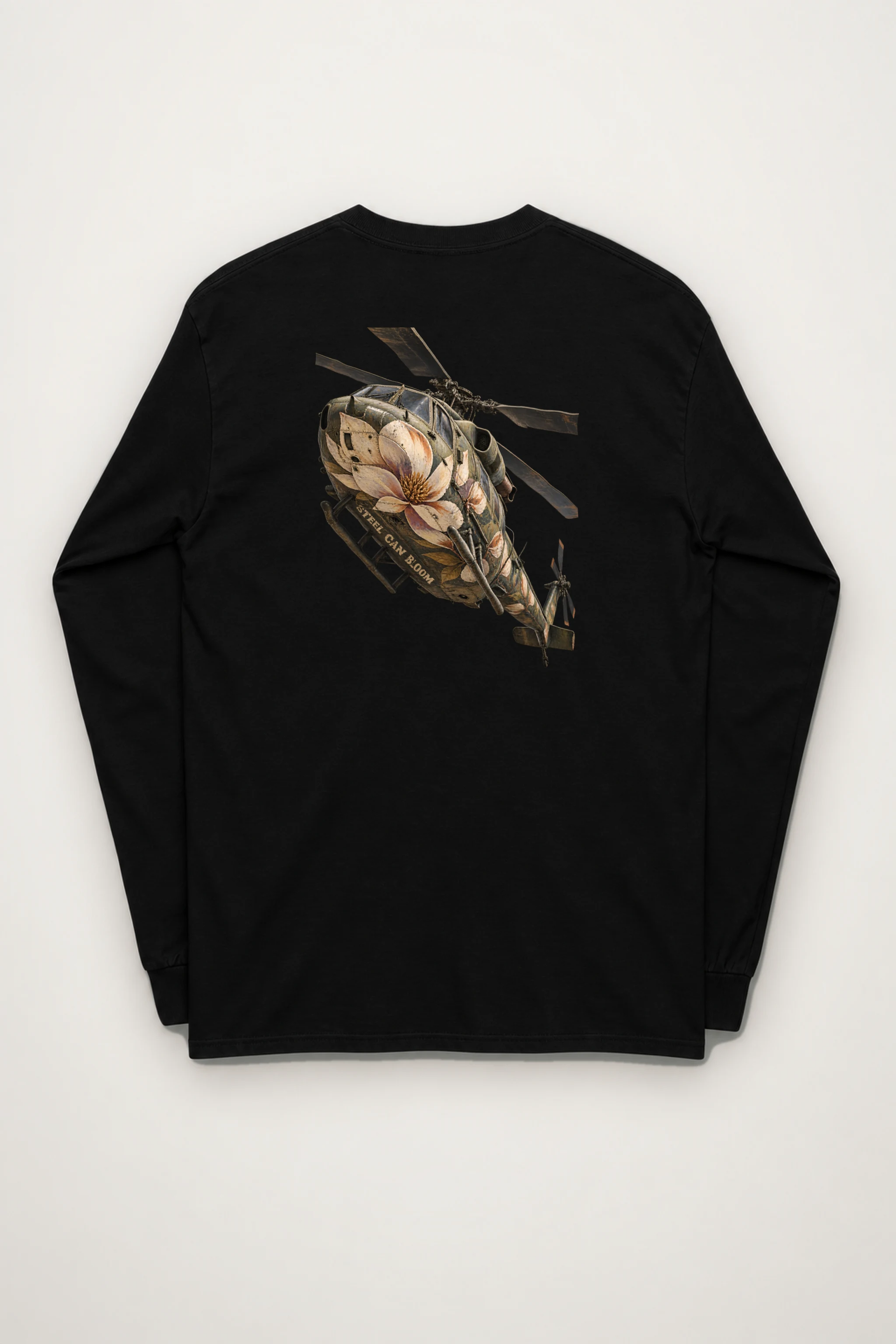 "Steel Can Bloom" Unisex Longsleeve T-shirt