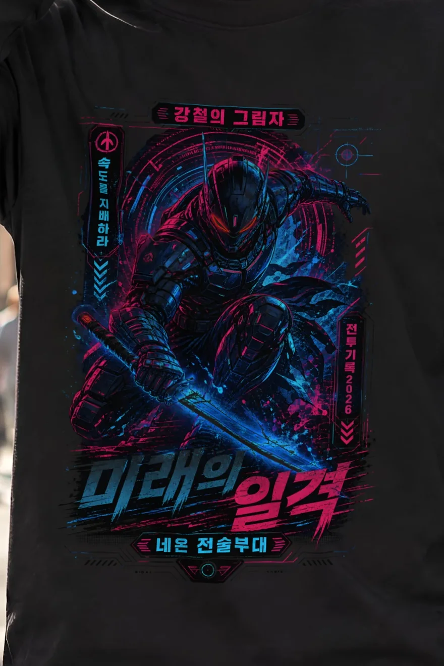 "Steel Shadow" Unisex Longsleeve T-shirt - the graphic up close