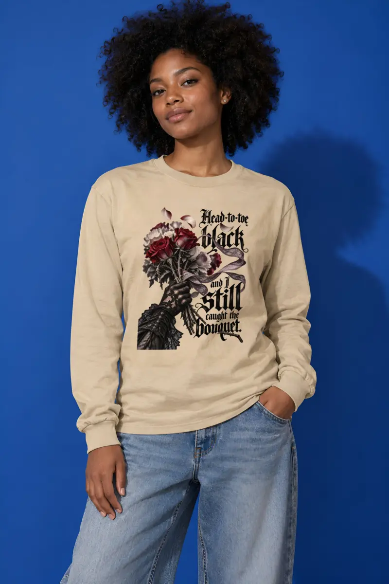"Still Caught the Bouquet" Unisex Longsleeve T-shirt