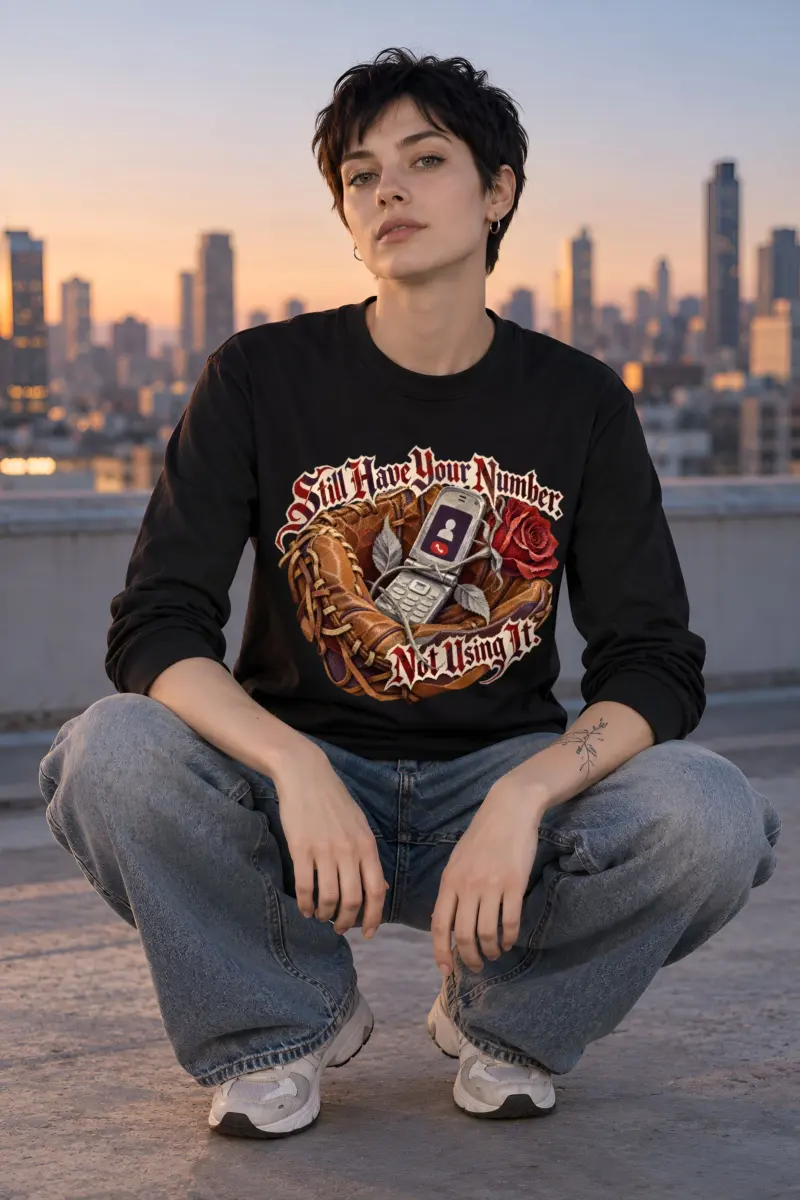 “Still Have Your Number” Unisex Longsleeve T-shirt