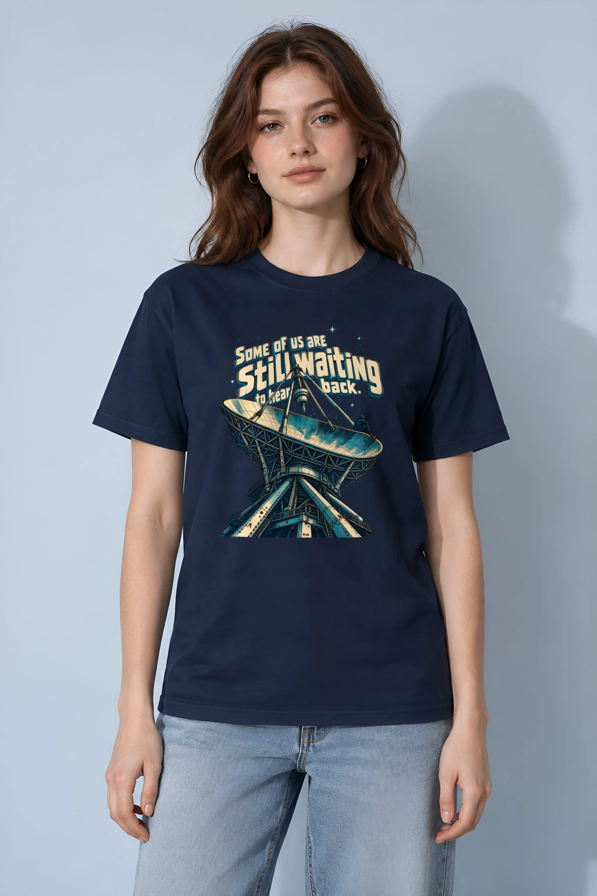 "Still Waiting" Heavyweight Unisex Crewneck T-shirt