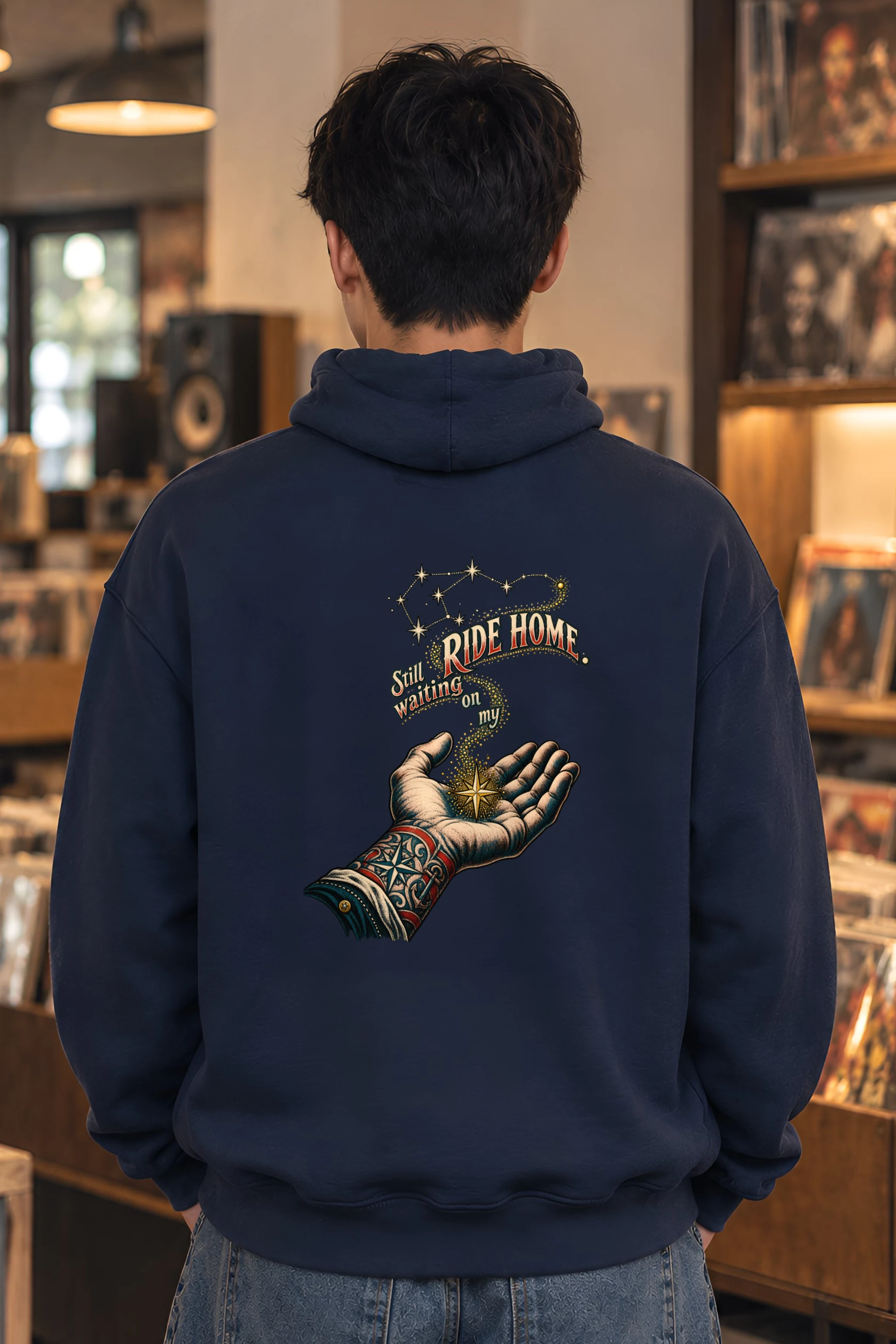 "Still Waiting on My Ride Home" Unisex Pullover Hoodie
