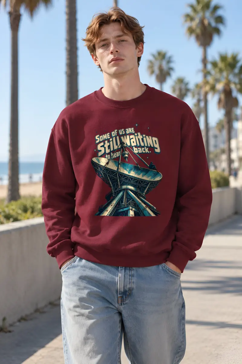 “Still Waiting” Unisex Crewneck Sweatshirt