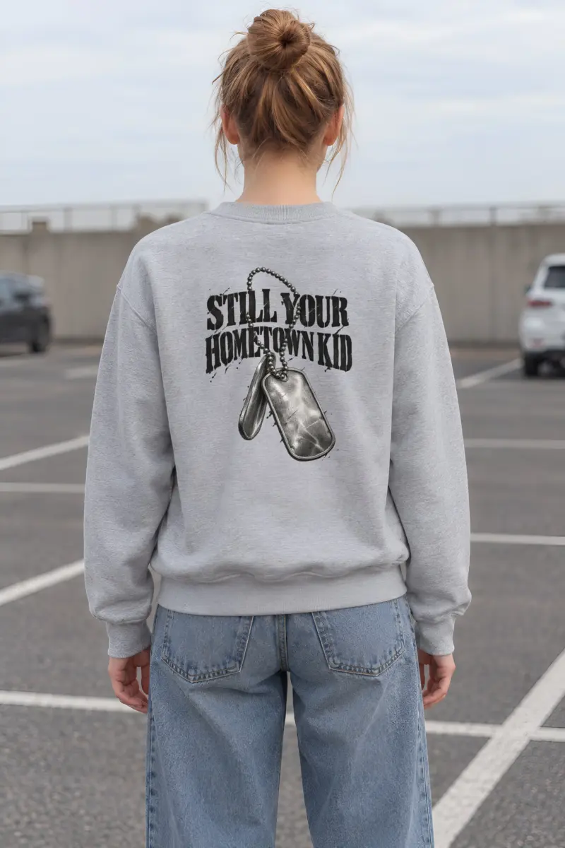 “Still Your Hometown Kid” Heavy Blend Unisex Crewneck Sweatshirt