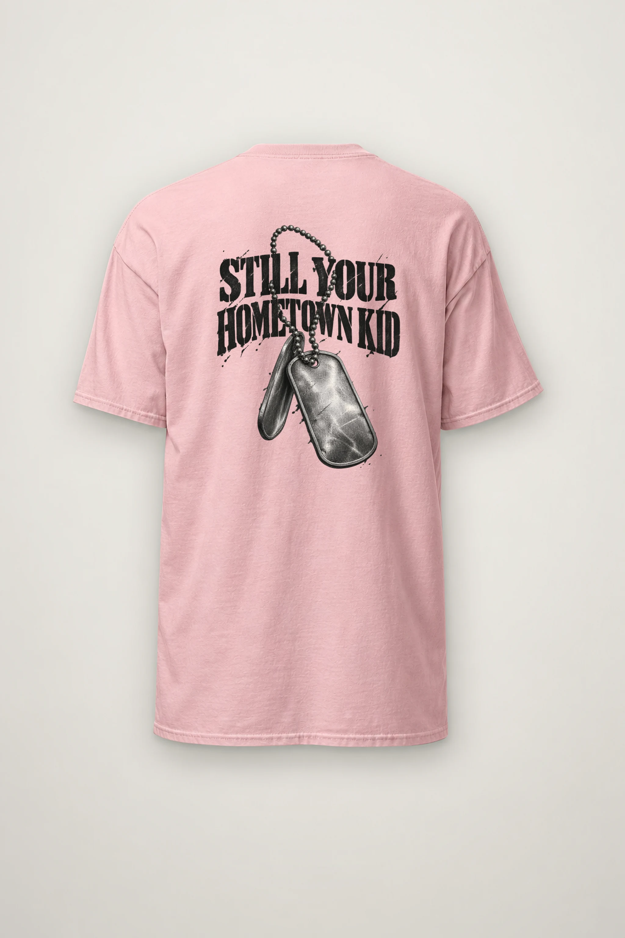 "Still Your Hometown Kid" Heavyweight Unisex Crewneck T-shirt