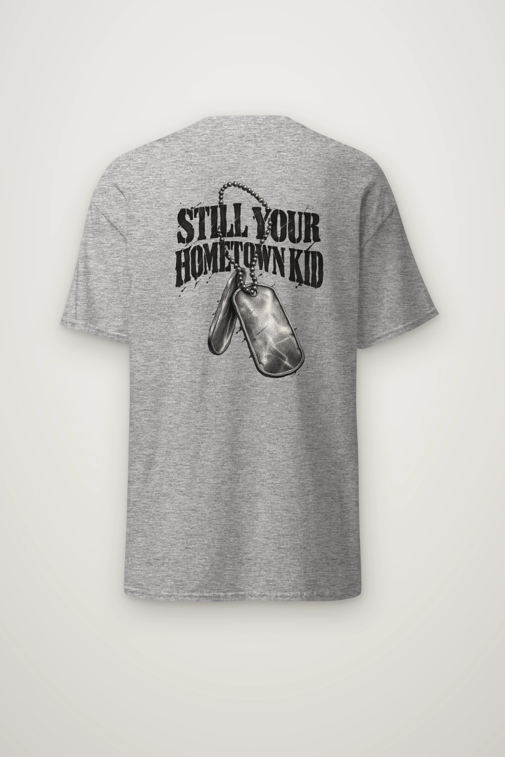 "Still Your Hometown Kid" Heavyweight Unisex Crewneck T-shirt