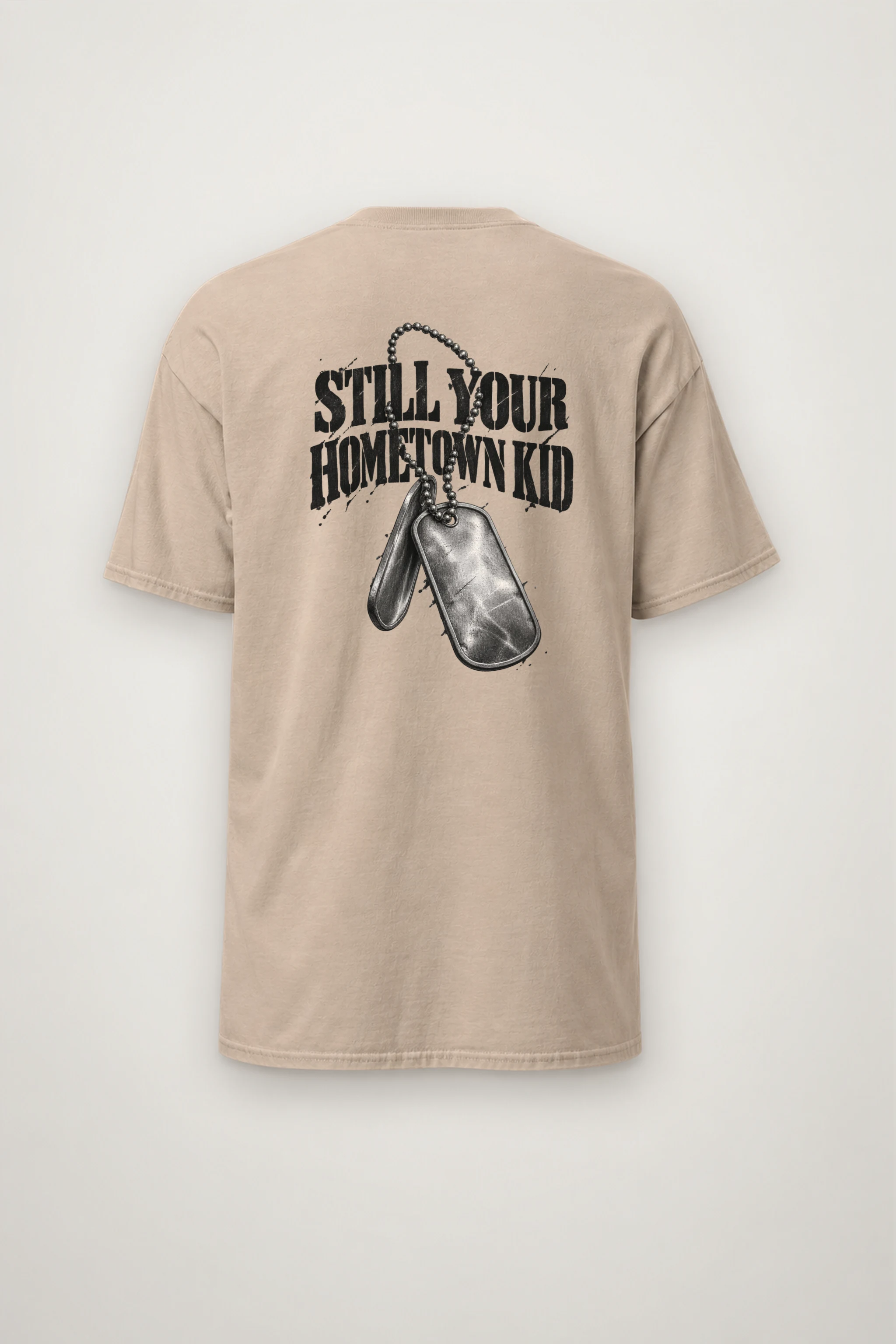 "Still Your Hometown Kid" Heavyweight Unisex Crewneck T-shirt