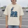"Stillness" Men's Oversized Heavyweight Crewneck T-Shirt