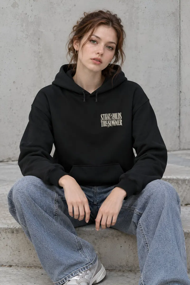 "Stone Holds the Summer" Heavy Blend Unisex Pullover Hoodie