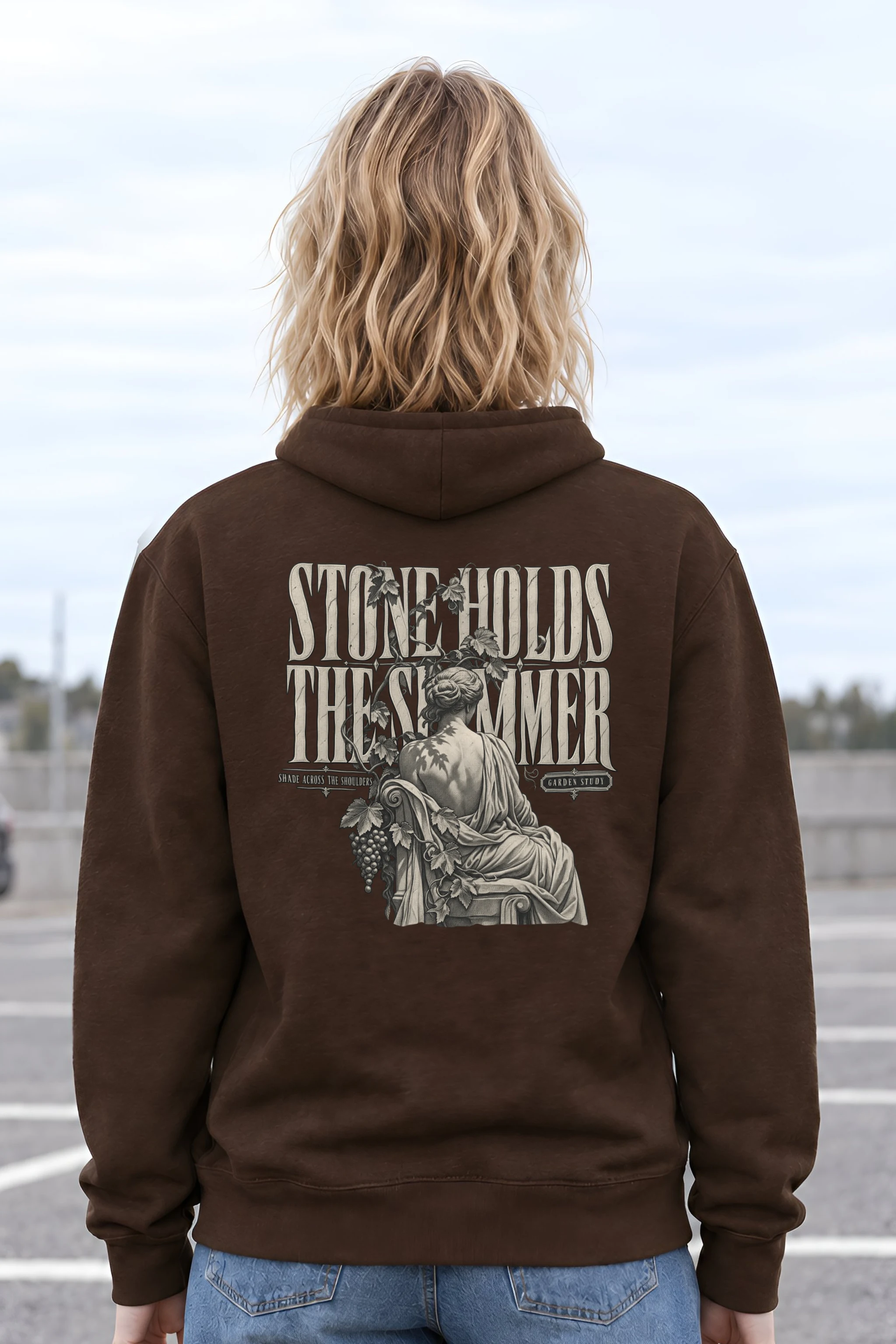 "Stone Holds the Summer" Heavy Blend Unisex Pullover Hoodie