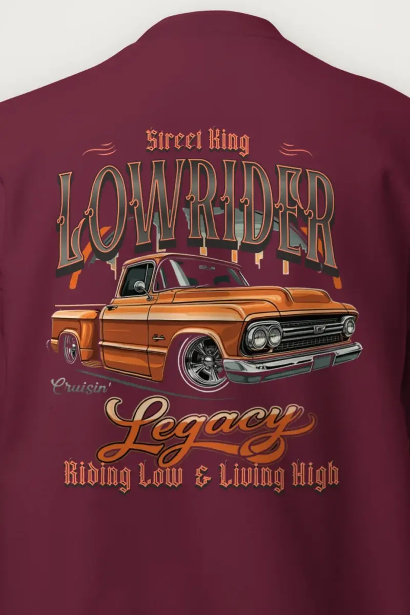 "Street King Lowrider" Heavy Blend Unisex Crewneck Sweatshirt