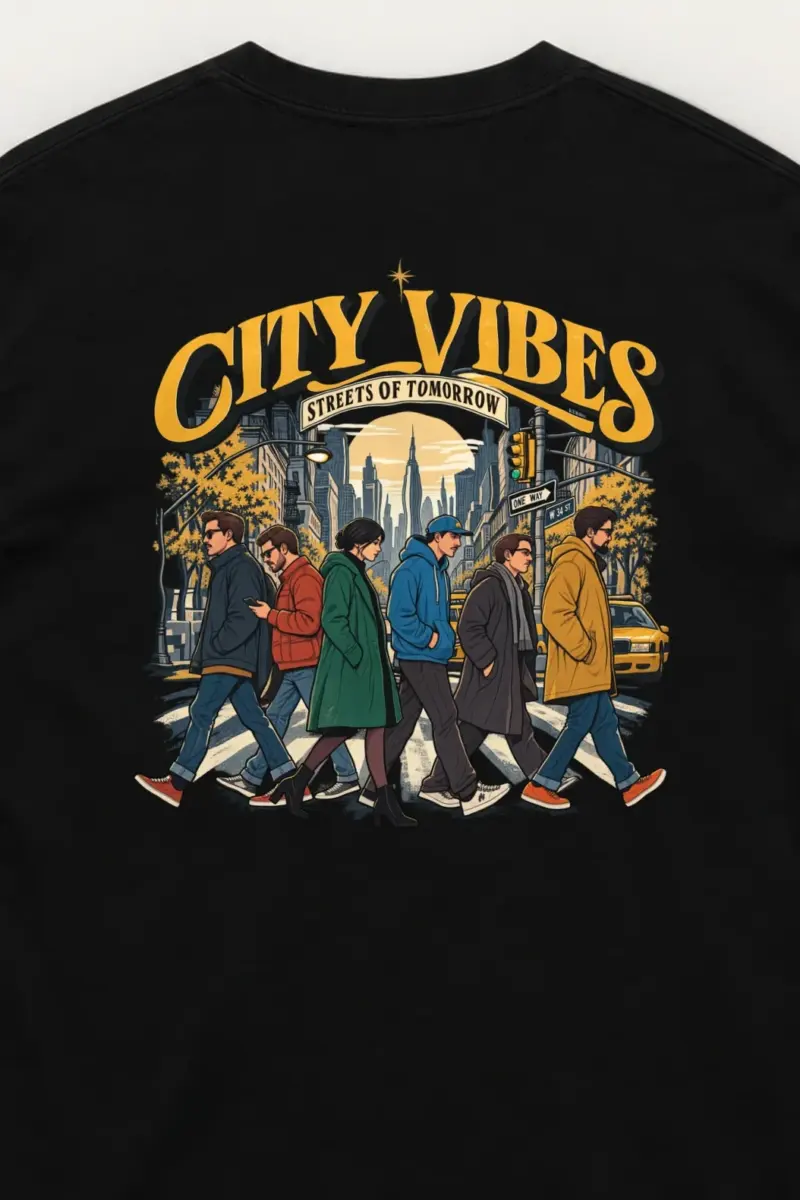 "Streets Of Tomorrow" Unisex Longsleeve T-shirt