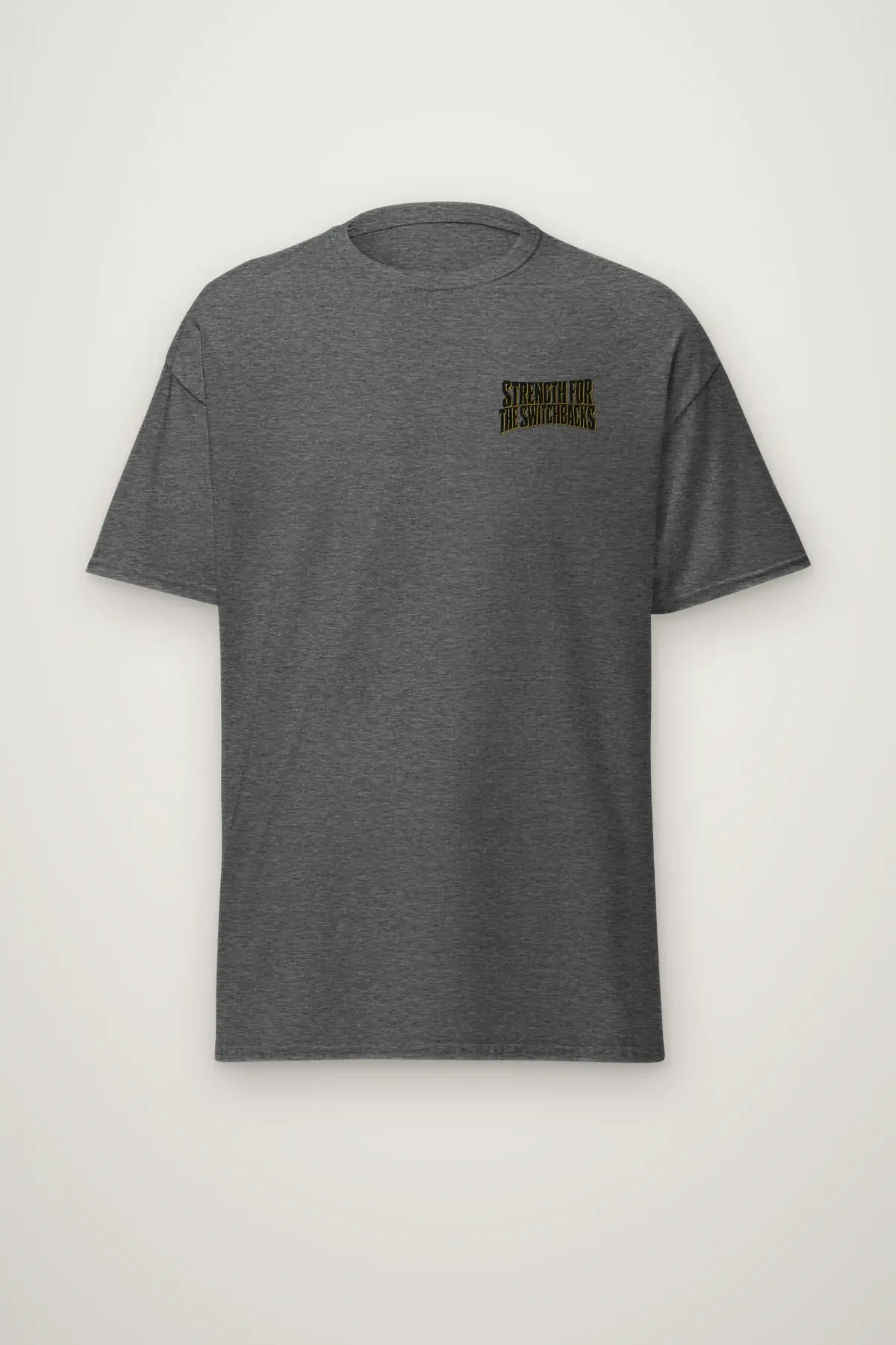 "Strength for the Switchbacks" Heavyweight Unisex Crewneck T-shirt