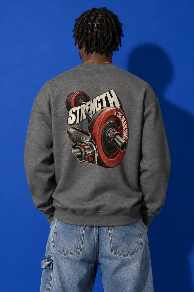 "Strength in the Making" Heavy Blend Unisex Crewneck Sweatshirt