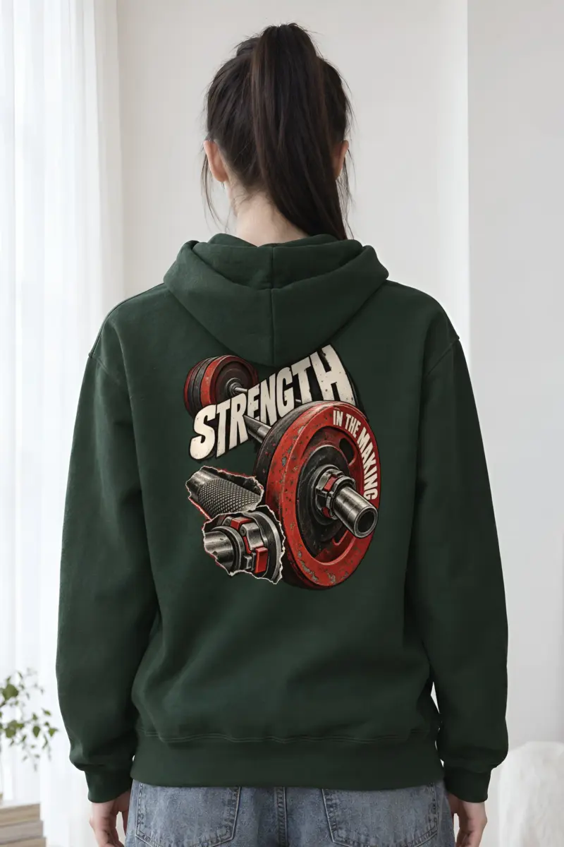 "Strength in the Making" Heavy Blend Unisex Pullover Hoodie