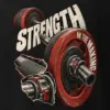 "Strength in the Making" Heavyweight Unisex Crewneck T-shirt