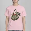 "Striped Apple Shoulder Bag" Heavyweight Unisex Crewneck T-shirt