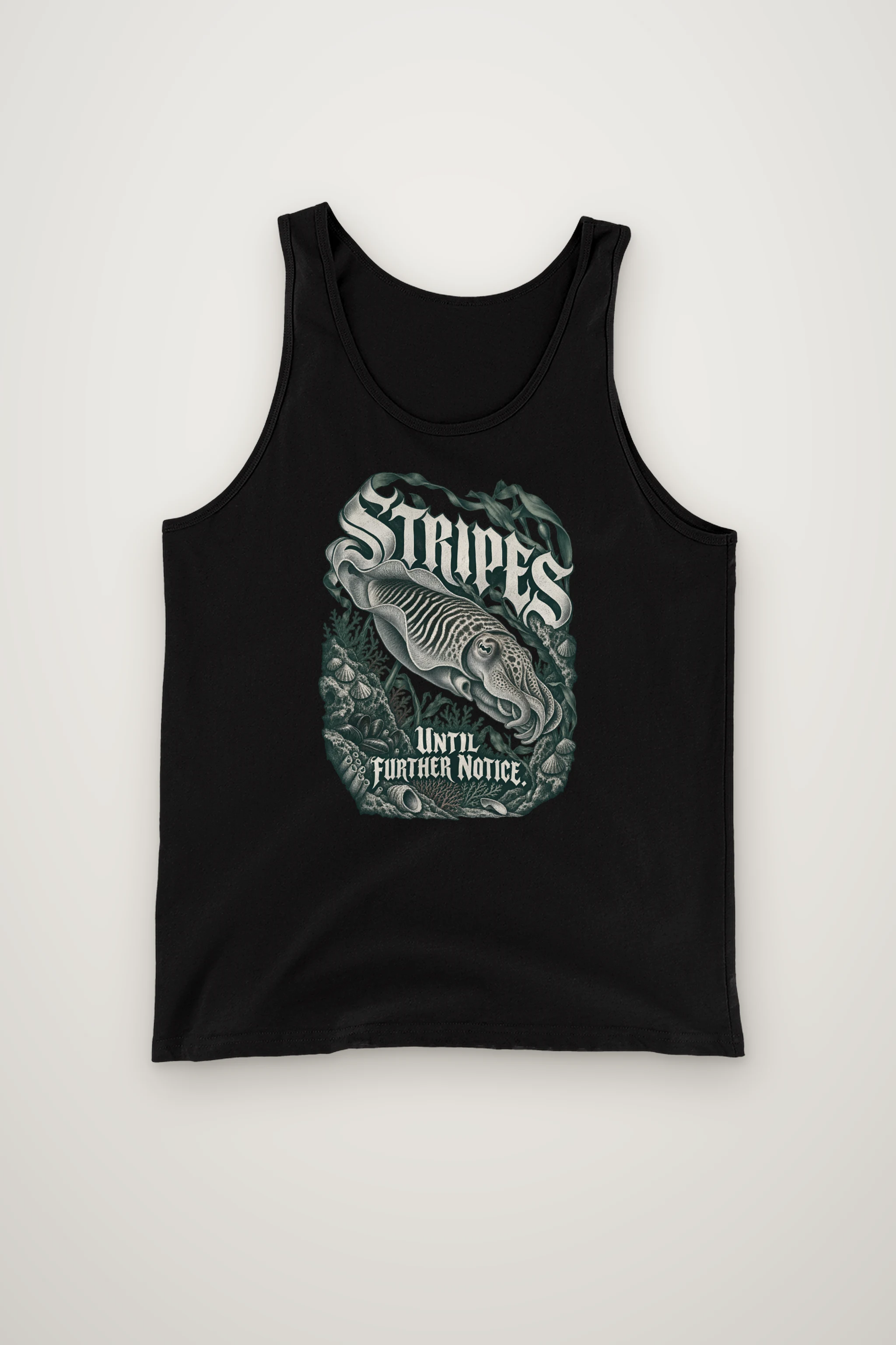 "Stripes Until Further Notice" Unisex Jersey Tank