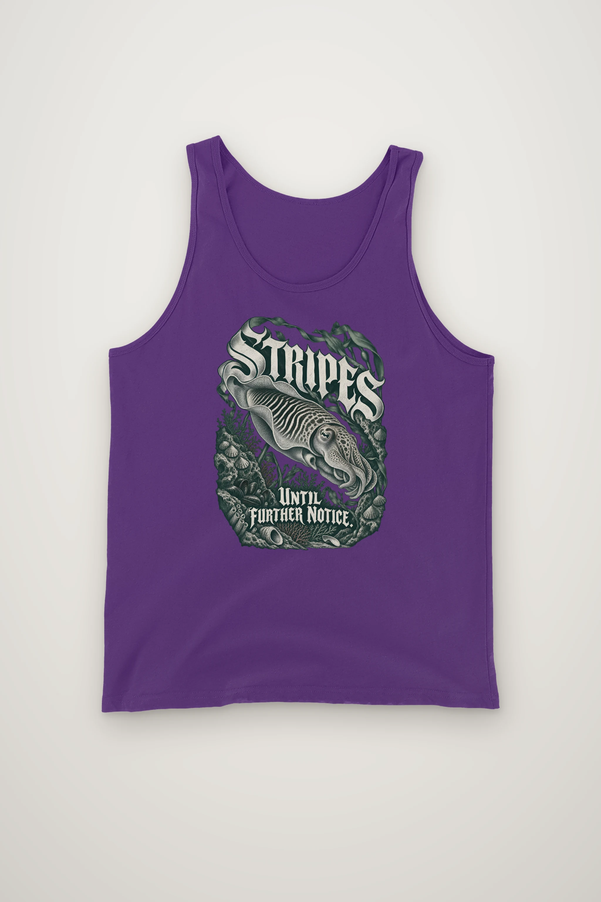 "Stripes Until Further Notice" Unisex Jersey Tank