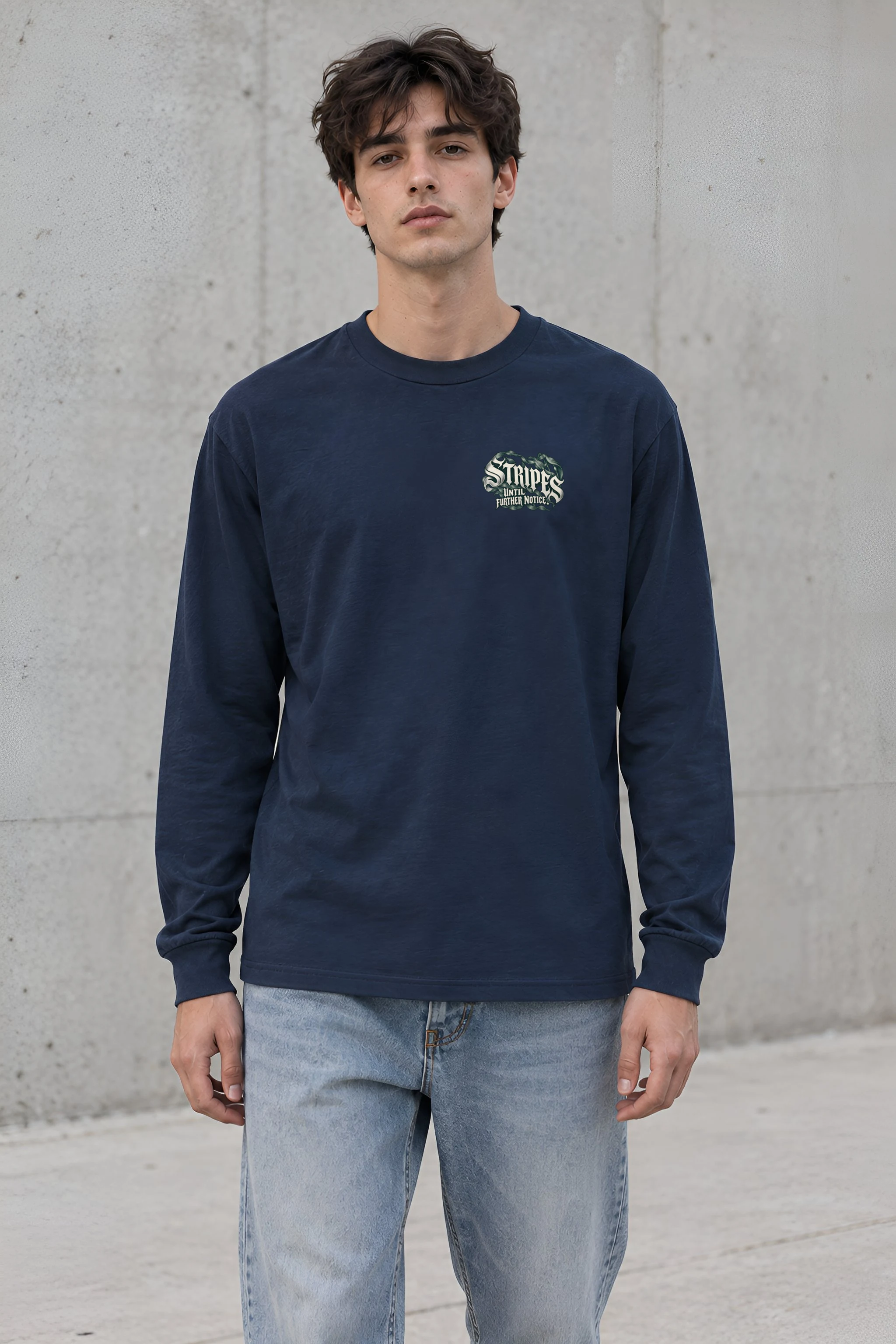 "Stripes Until Further Notice" Unisex Longsleeve T-shirt