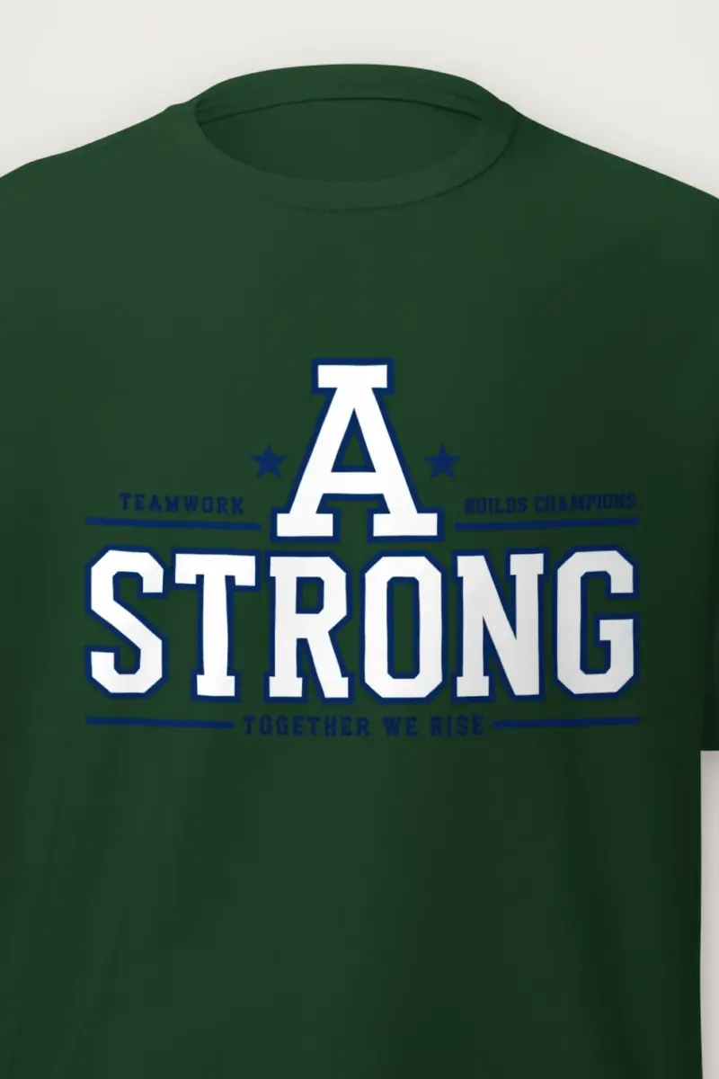 "Strong Together" Heavyweight Unisex Crewneck T-shirt