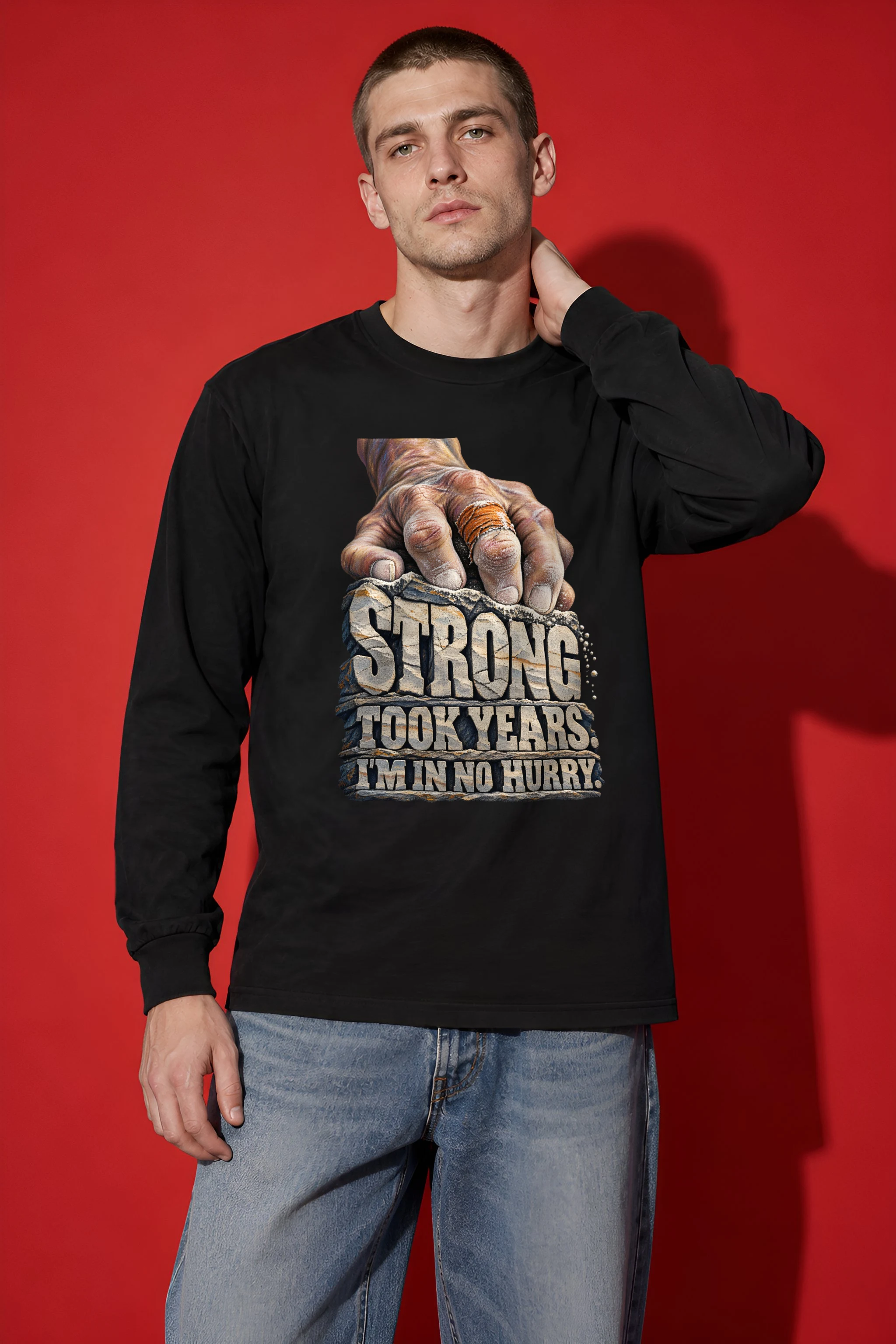 "Strong Took Years" Unisex Longsleeve T-shirt