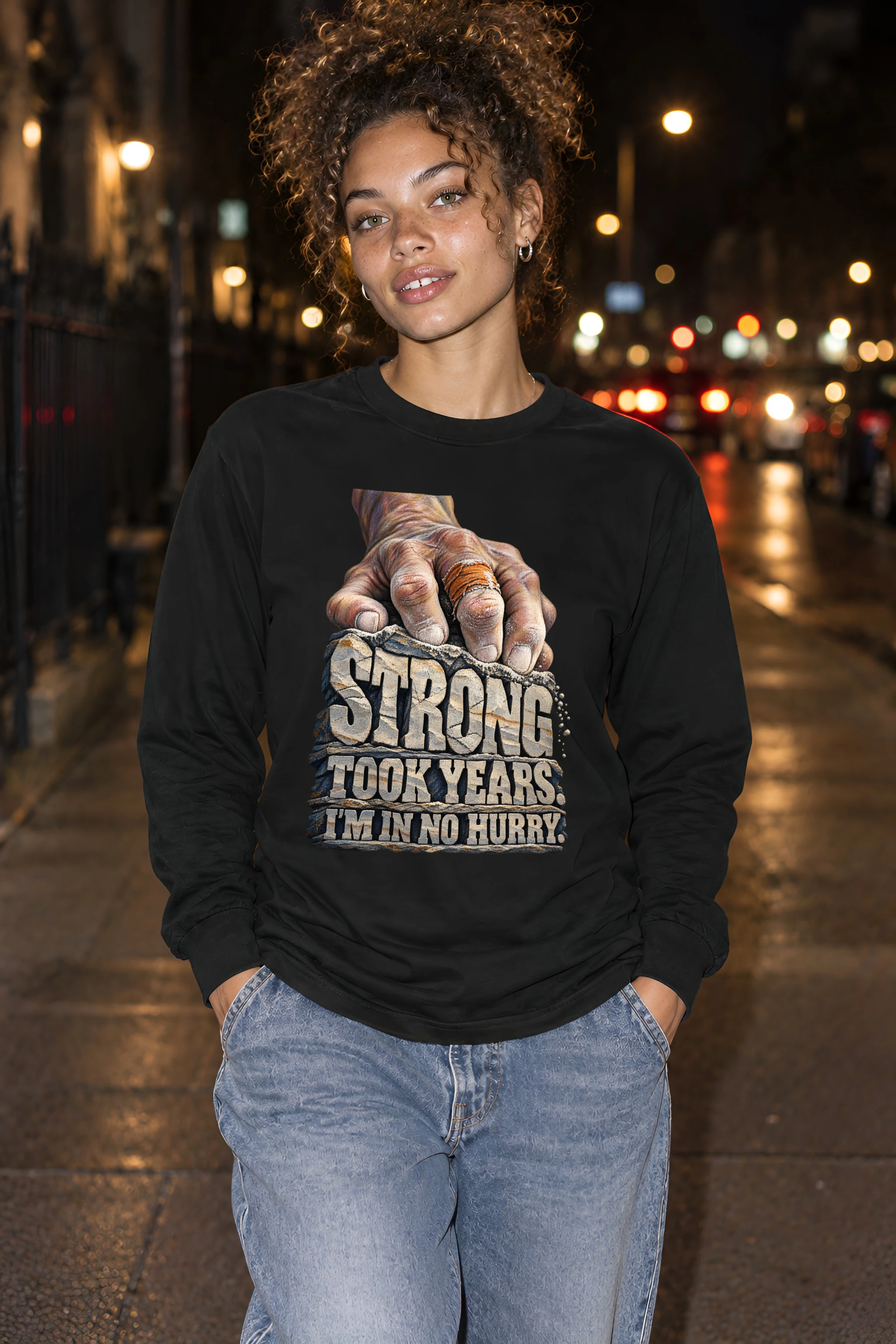 "Strong Took Years" Unisex Longsleeve T-shirt