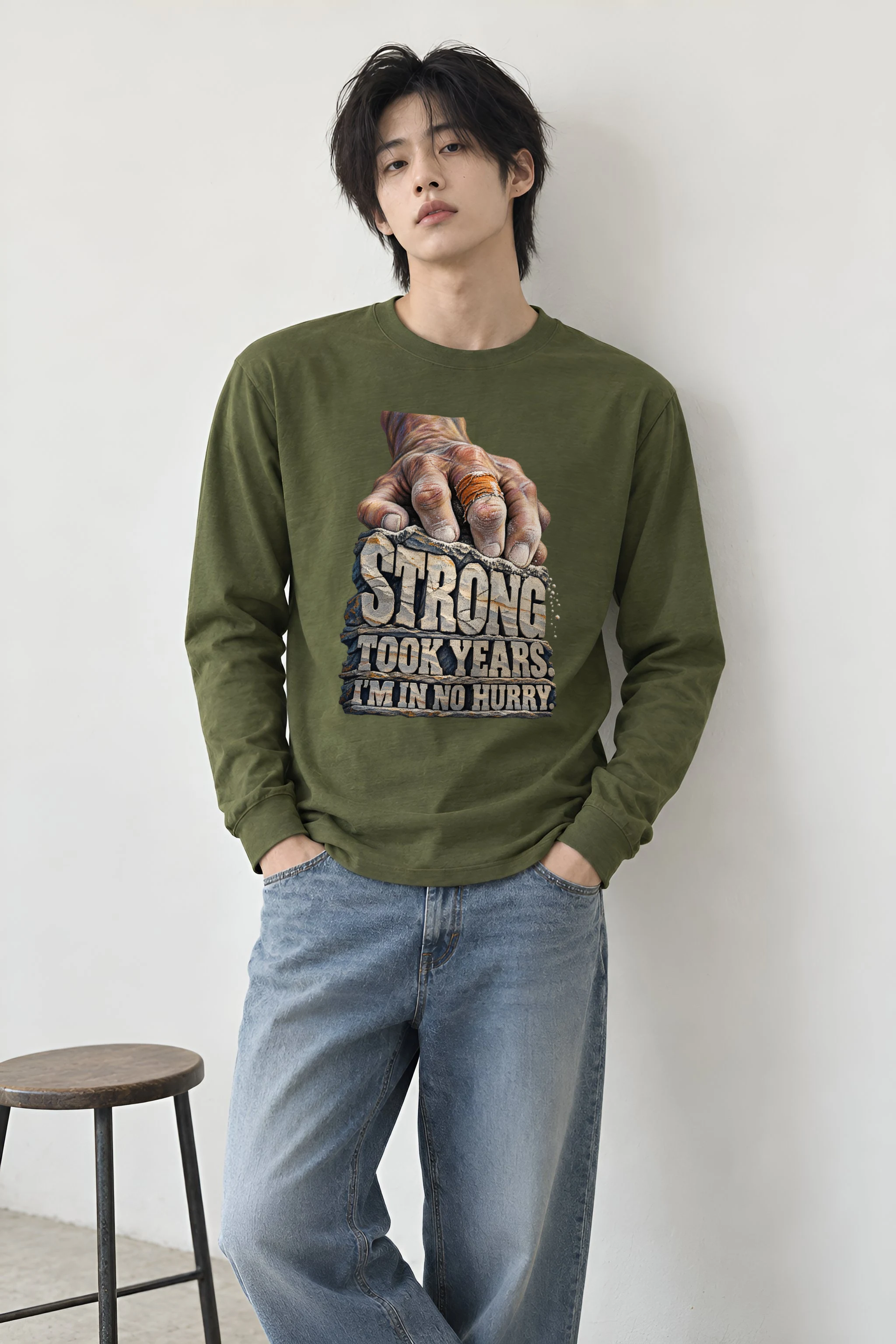 "Strong Took Years" Unisex Longsleeve T-shirt