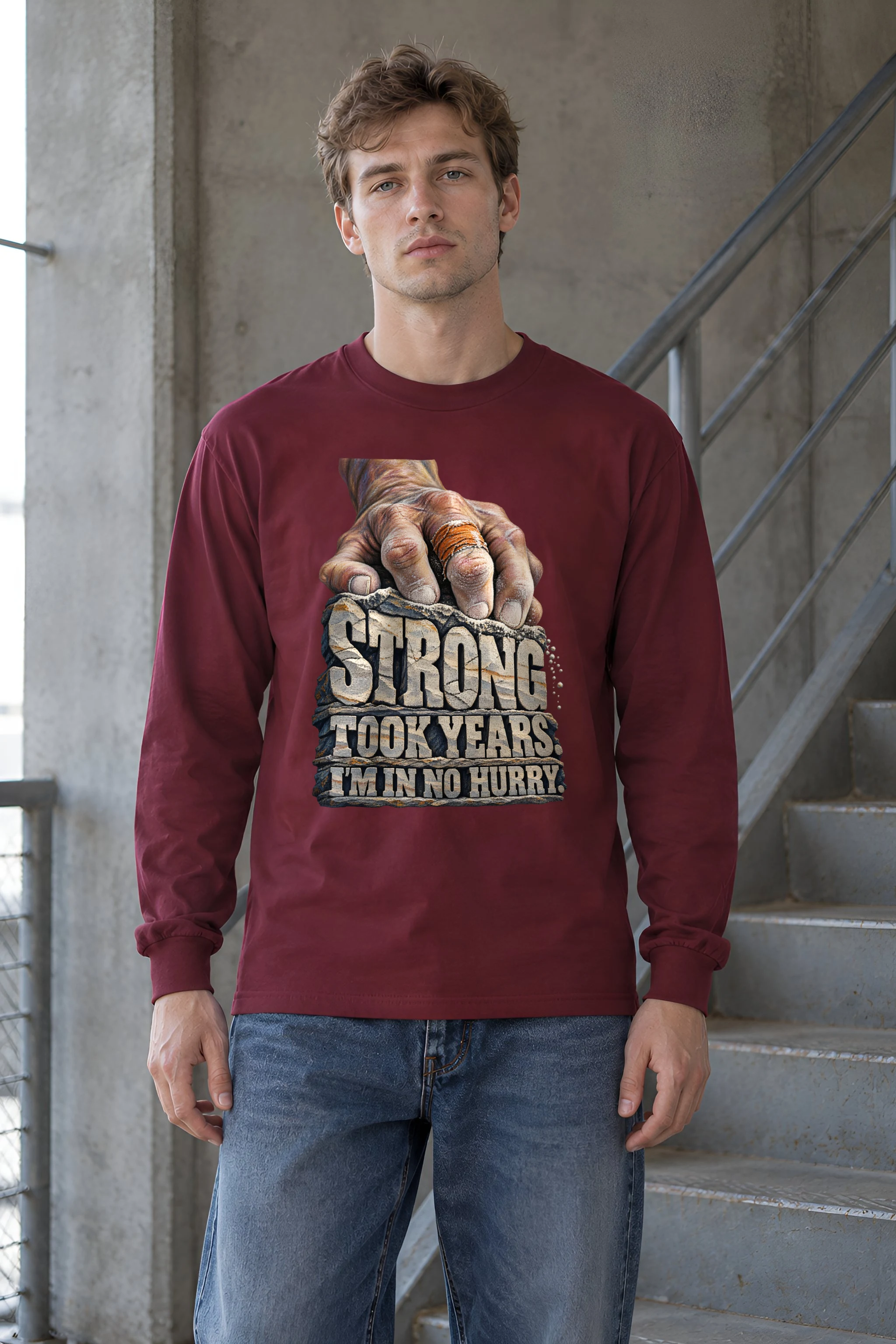 "Strong Took Years" Unisex Longsleeve T-shirt