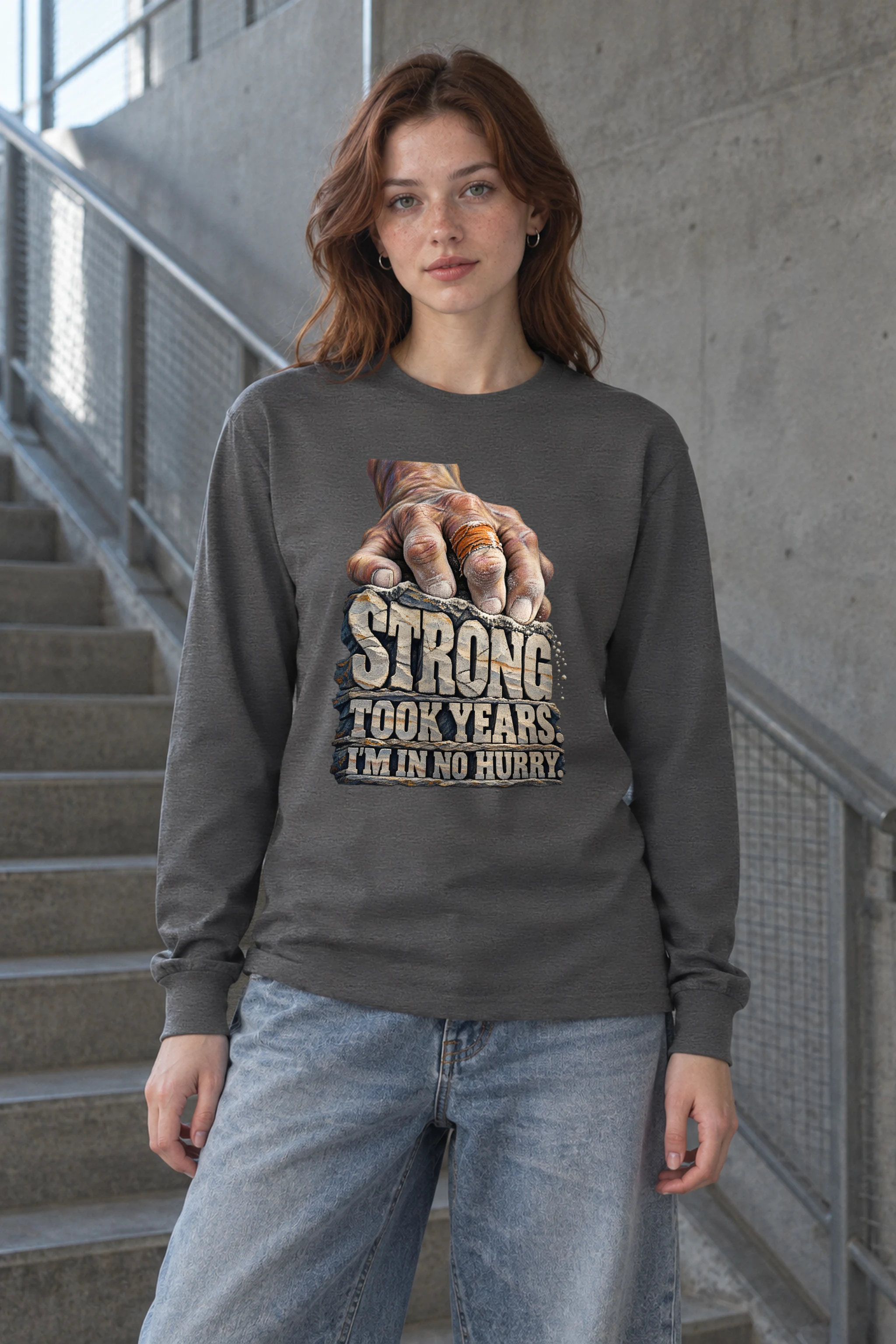 "Strong Took Years" Unisex Longsleeve T-shirt