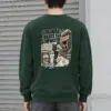"Strudel Beats The Stopwatch" Heavy Blend Unisex Crewneck Sweatshirt