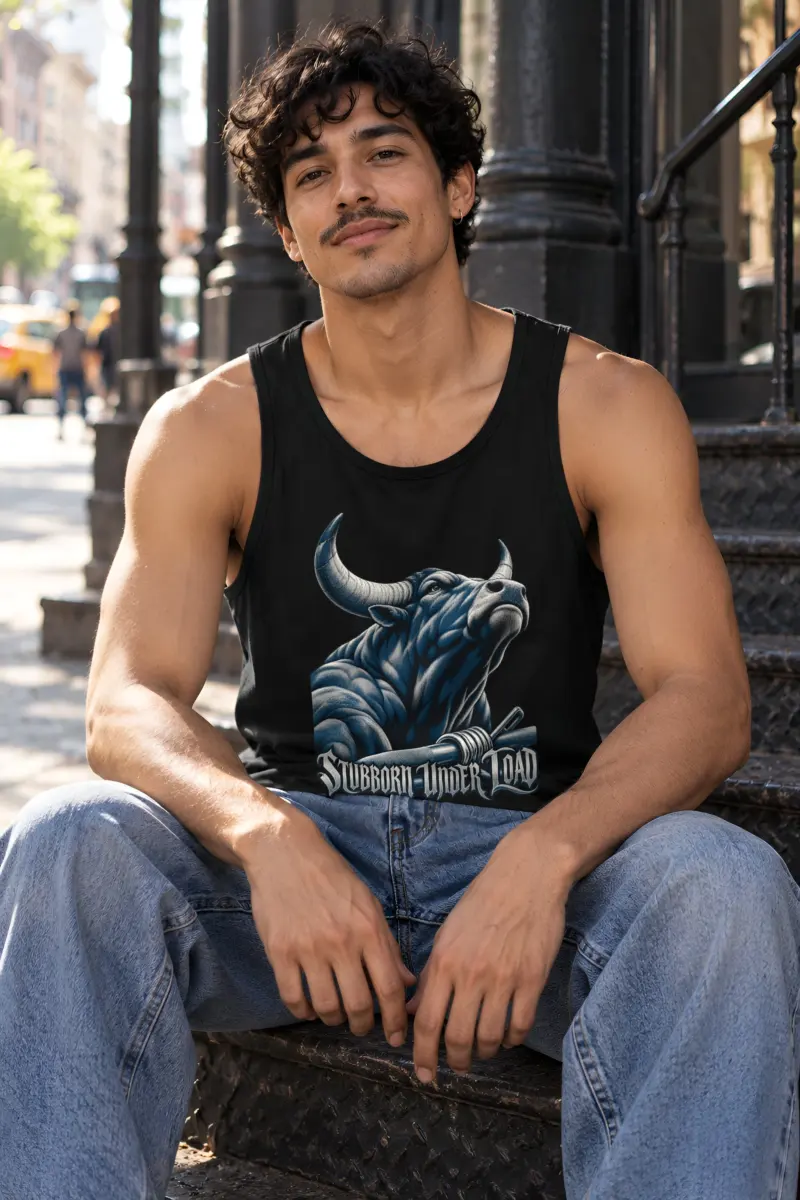 "Stubborn Under Load" Unisex Jersey Tank