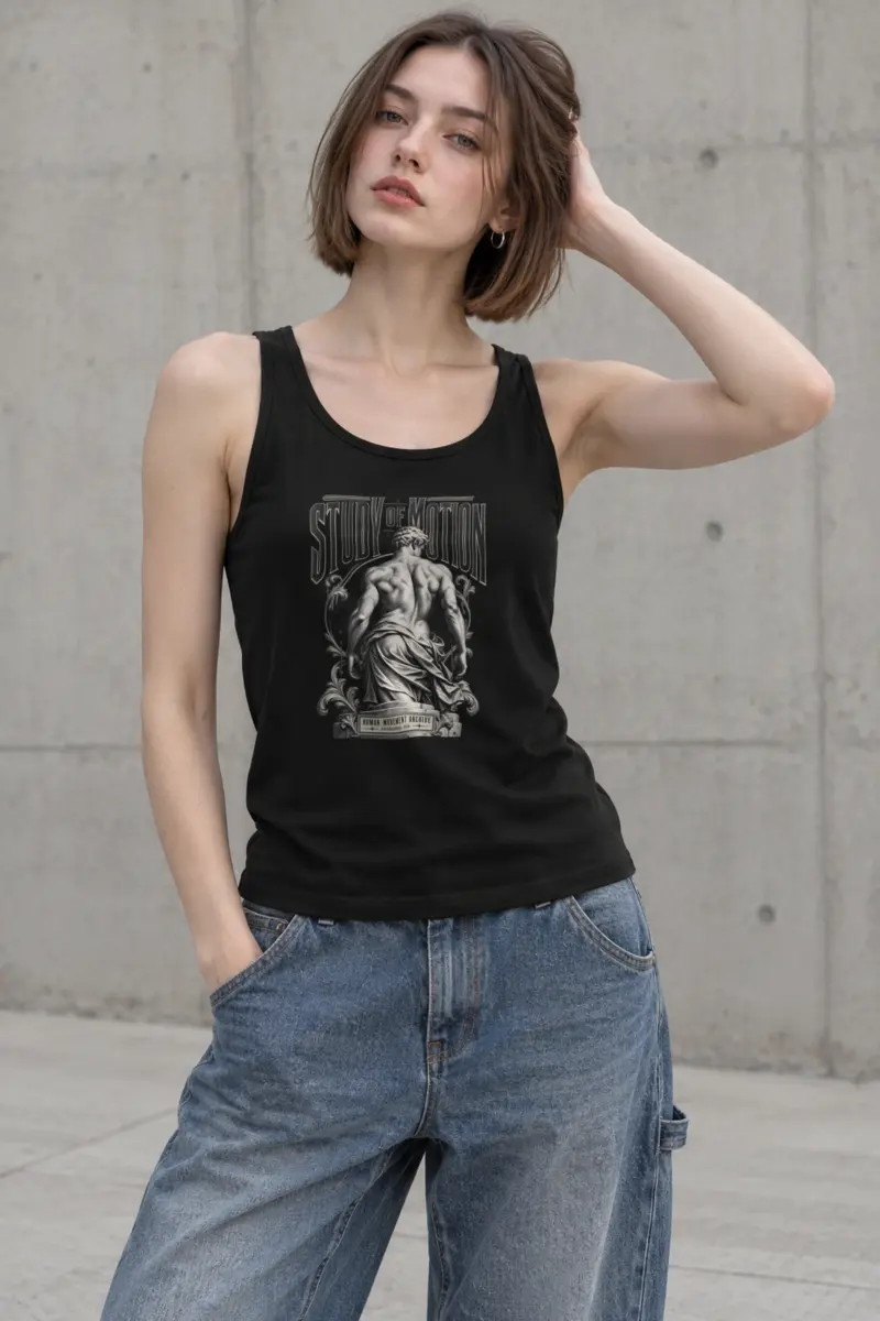 "Study of Motion" Unisex Jersey Tank