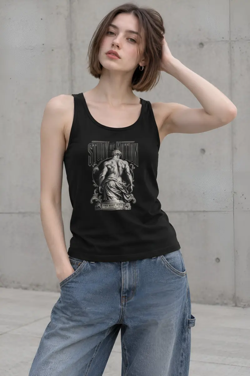 "Study of Motion" Unisex Jersey Tank