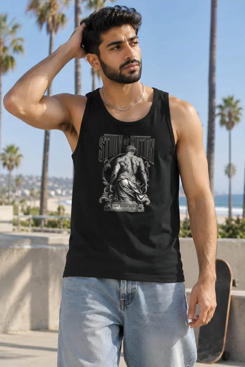 "Study of Motion" Unisex Jersey Tank
