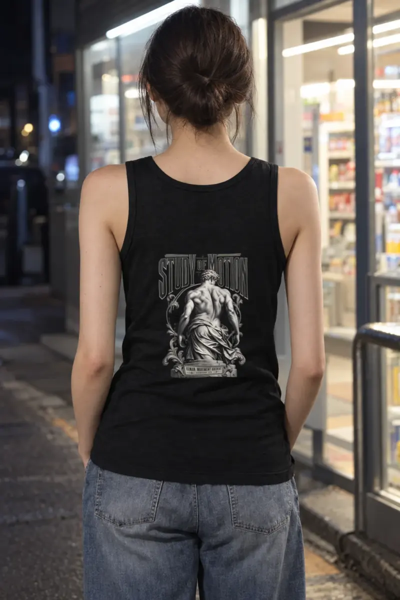 “Study of Motion” Unisex Jersey Tank