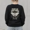 "Study the Night Wings" Heavy Blend Unisex Crewneck Sweatshirt