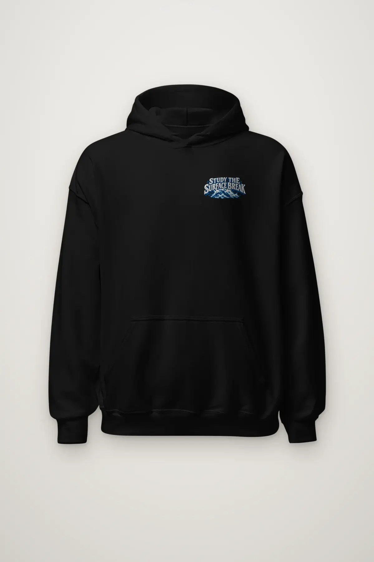 "Study the Surface Break" Heavy Blend Unisex Pullover Hoodie