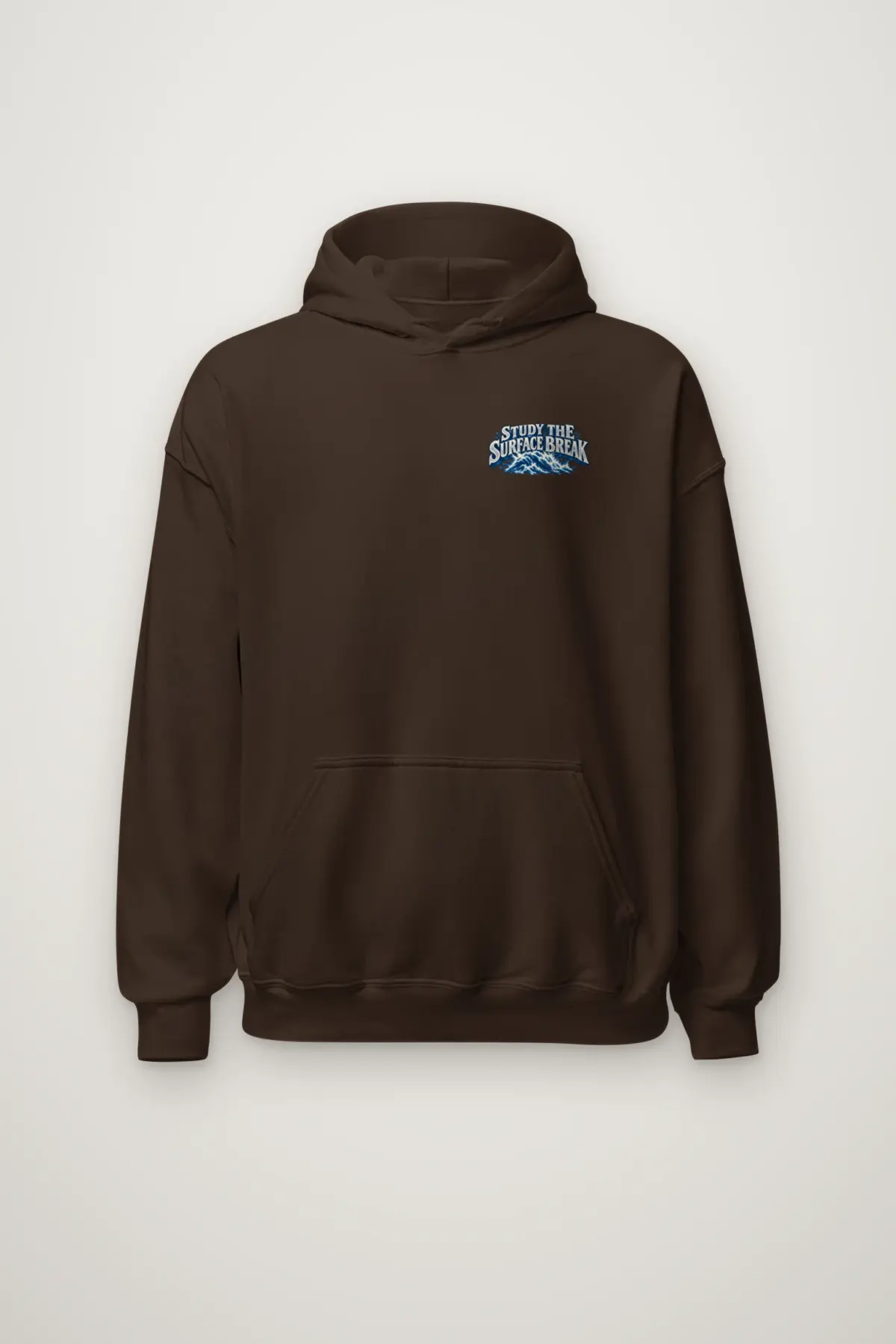 "Study the Surface Break" Heavy Blend Unisex Pullover Hoodie