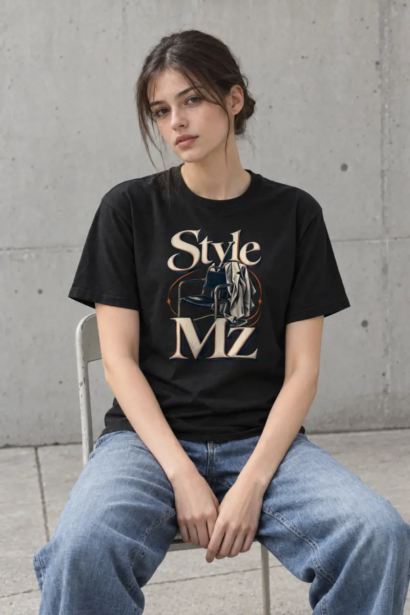 "Style Mz" Heavyweight Unisex Crewneck T-shirt