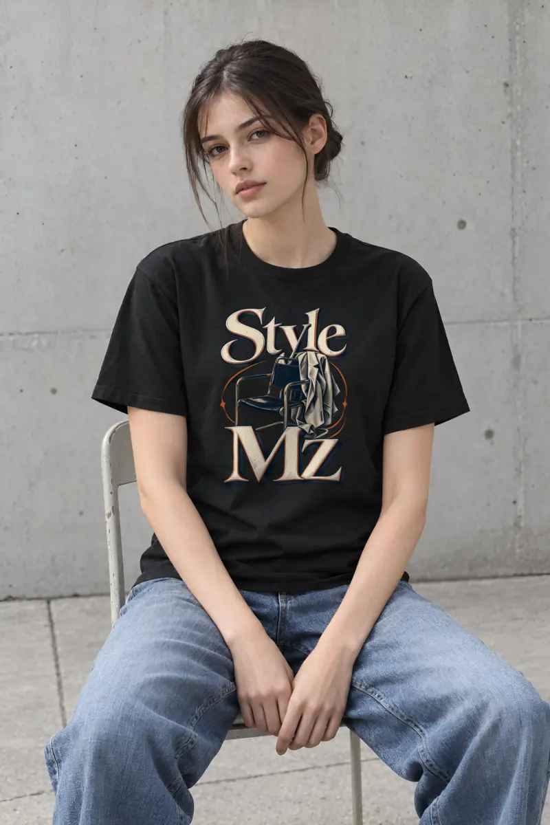 "Style Mz" Heavyweight Unisex Crewneck T-shirt