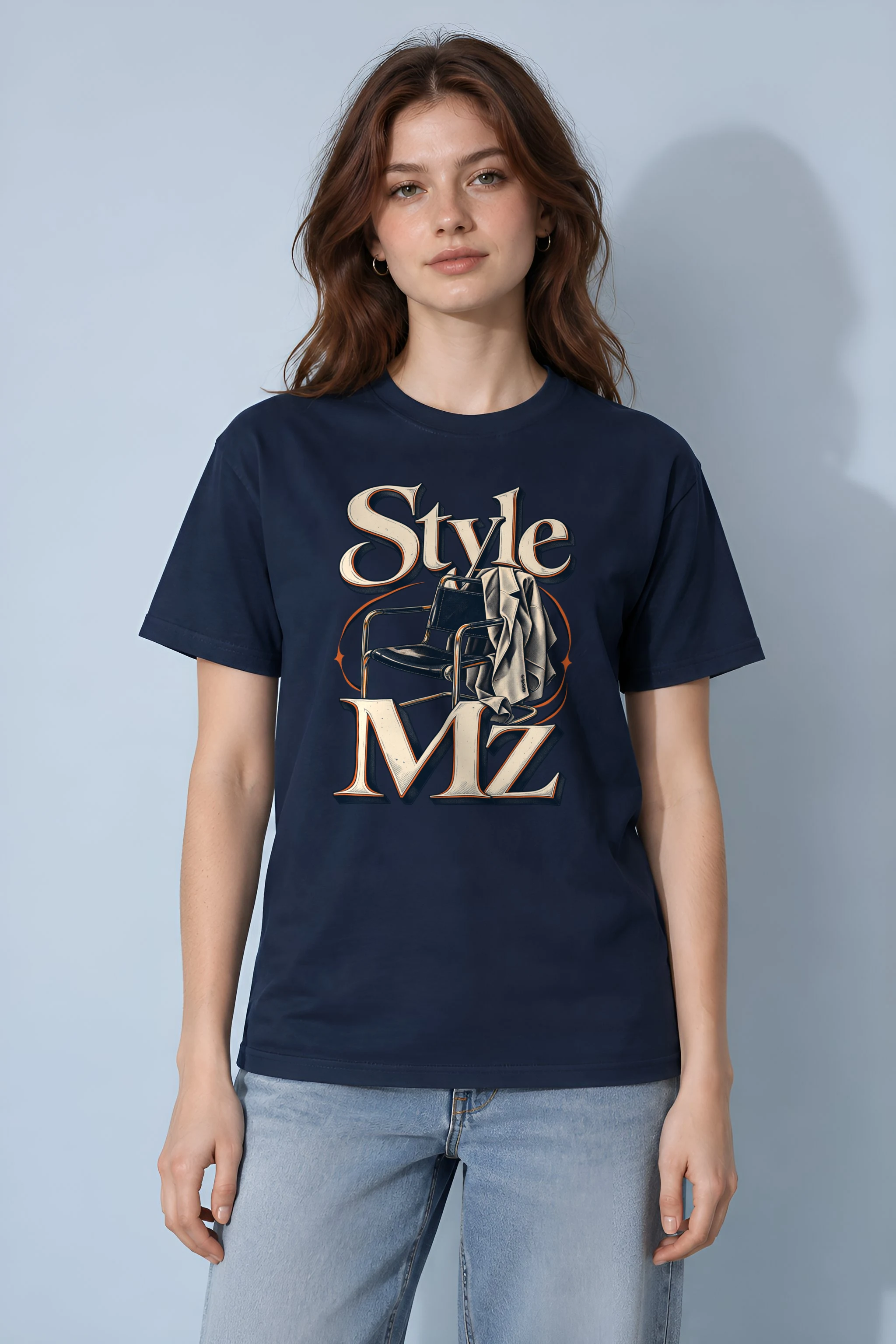 "Style Mz" Heavyweight Unisex Crewneck T-shirt