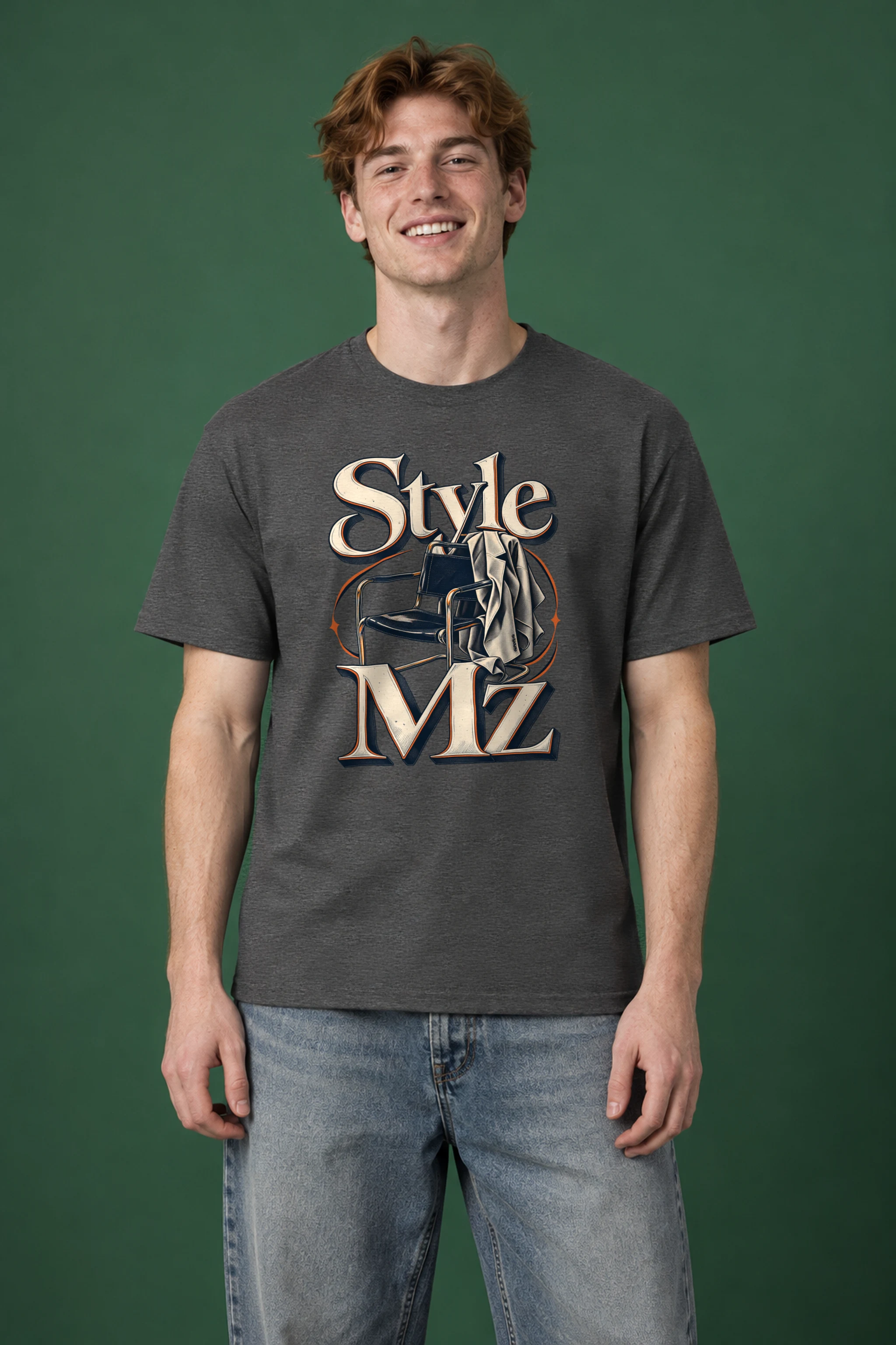 "Style Mz" Heavyweight Unisex Crewneck T-shirt