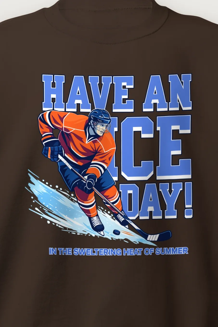 "Summer Rink Rebel" Heavy Blend Unisex Crewneck Sweatshirt