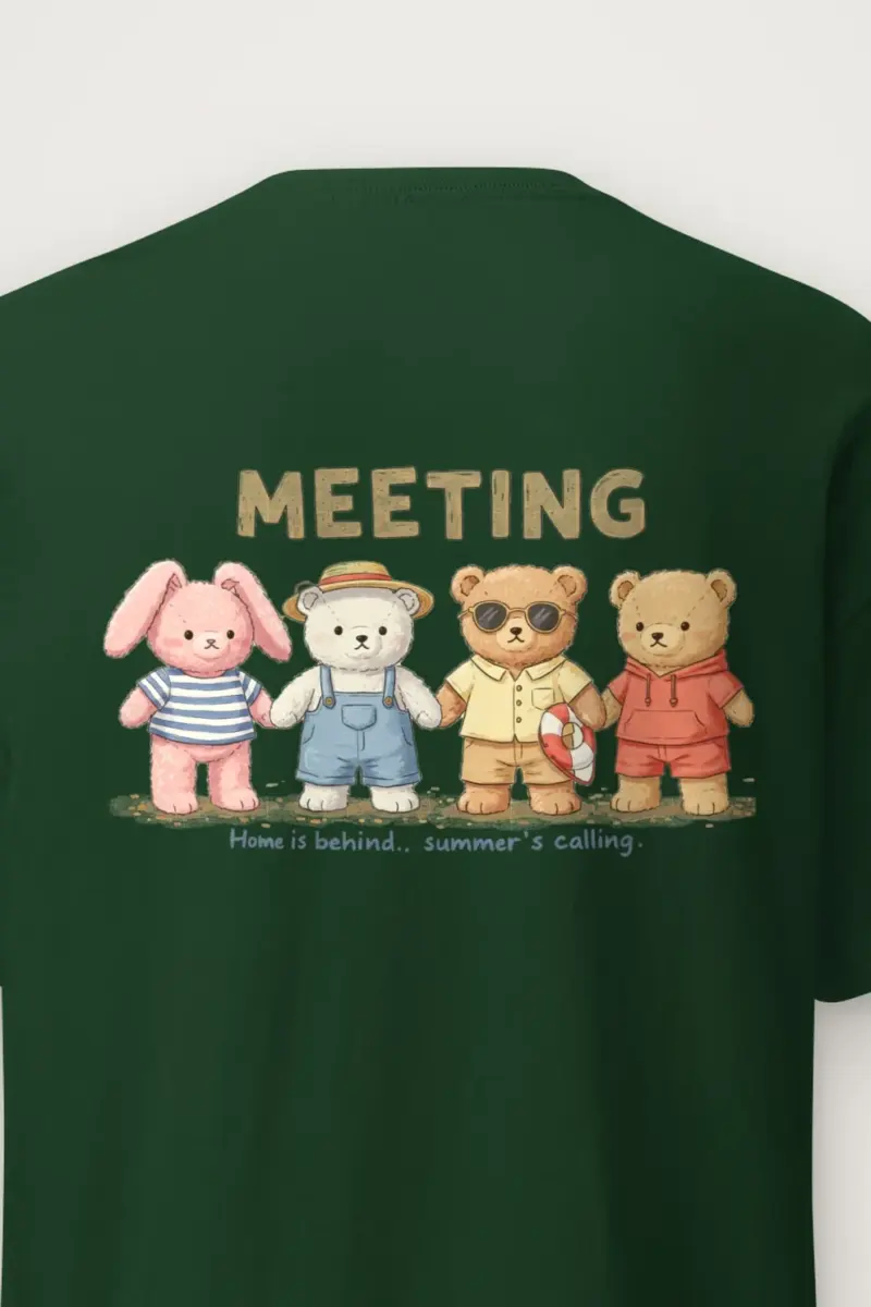 "Summer’s Calling" Heavyweight Unisex Crewneck T-shirt