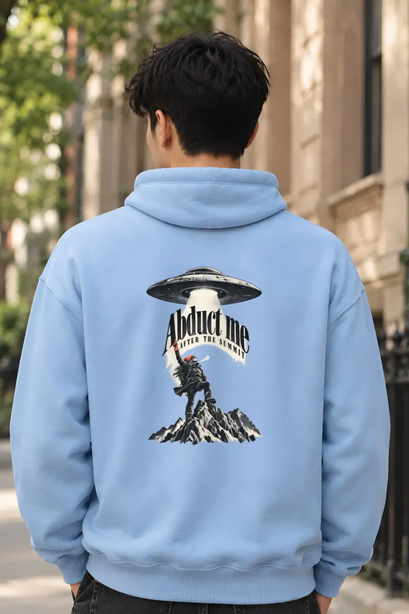 “Summit Alien Abduction” Unisex Pullover Hoodie
